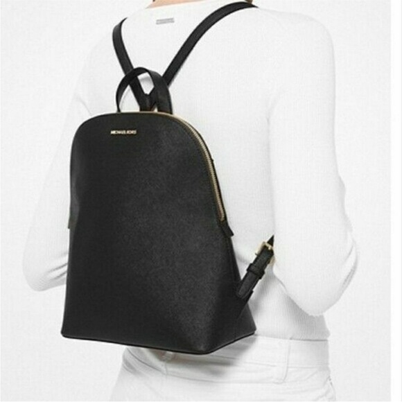Michael Kors Leather Cindy Large Backpack - Picture 1 of 7